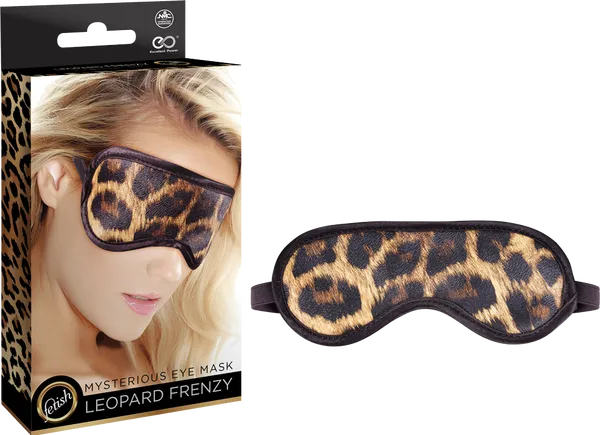 Excellent Power Fetish Mysterious Eye Mask Leopard Frenzy Female Sex Toys