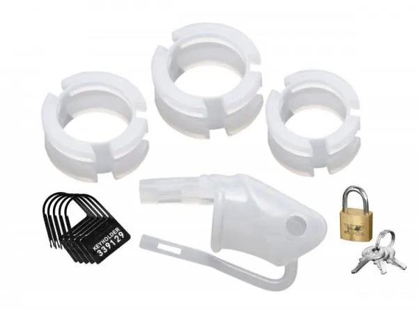 Male Sex Toys Master Series Sado Chamber Silicone Male Chastity Device Male Sex Toys Master Series Sado Chamber Silicone Male Chastity Device