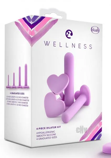 Vibrators Blush Wellness Dilator Kit Purple 4 Pieces Vibrators Blush Wellness Dilator Kit Purple 4 Pieces