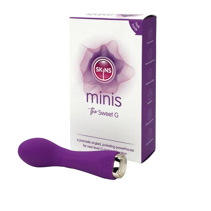 Vibrators Creative Conceptions Skins Minis The Sweet G Purple
