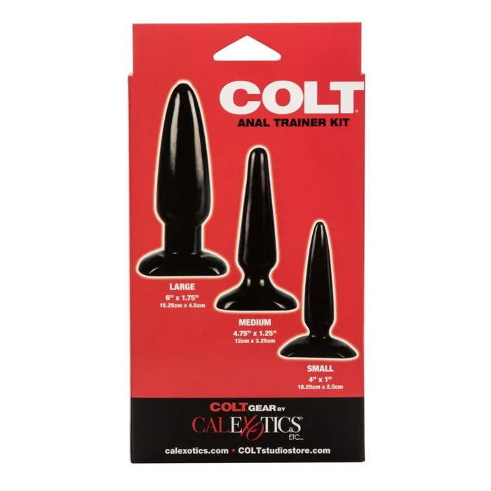 Anal California Exotic COLT Anal Trainer Kit Butt Plugs