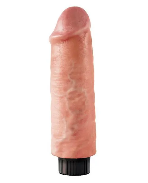 King Cock 6 Realistic Vibrating Dildo King Cock Female Sex Toys