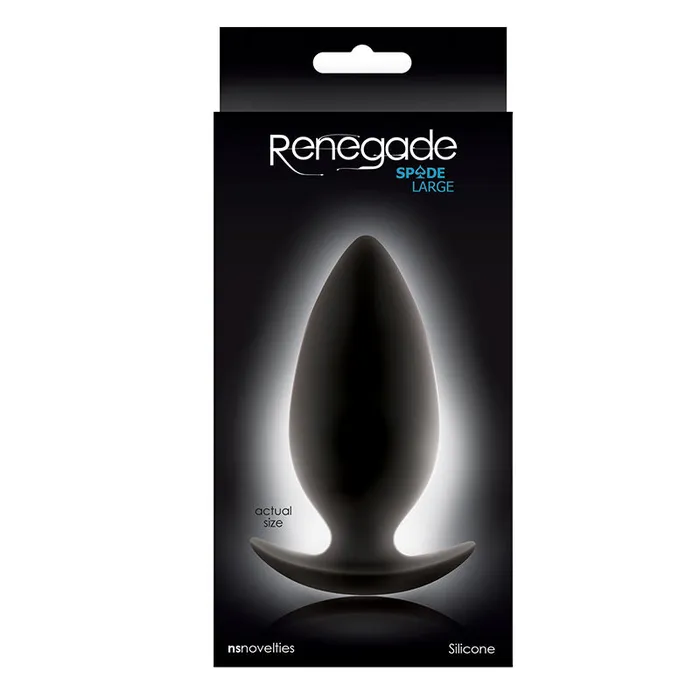 Renegade Anal Spades Butt Plugs SXL Sexessories Male Sex Toys