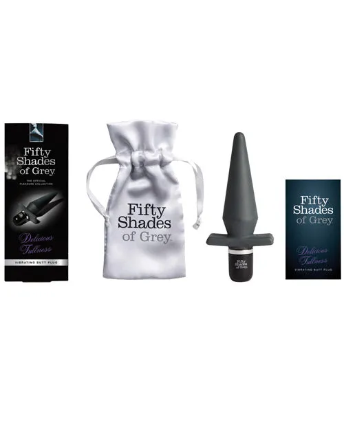 Fifty Shades Of Grey Delicious Fullness Vibrating Butt Plug Lovehoney Ltd Anal