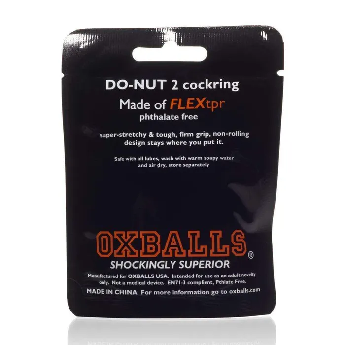 Oxballs DO NUT 2 Ice Large Cock Ring Oxballs Male Sex Toys