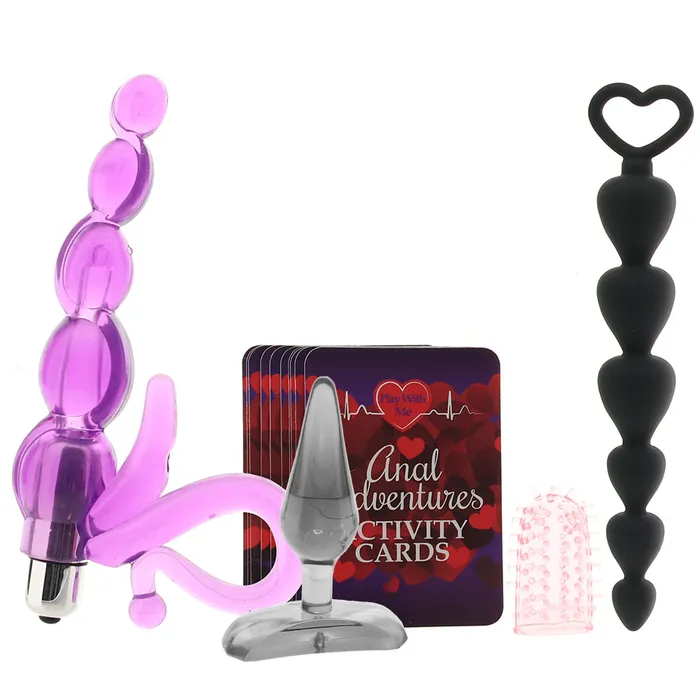 Male Sex Toys Nalpac Play With Me Anal Adventures 5Piece Kit Male Sex Toys Nalpac Play With Me Anal Adventures 5Piece Kit