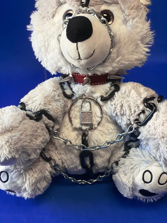 The Kinky Peach Handcuffs Restraints Wilfred the Bondage Wolf