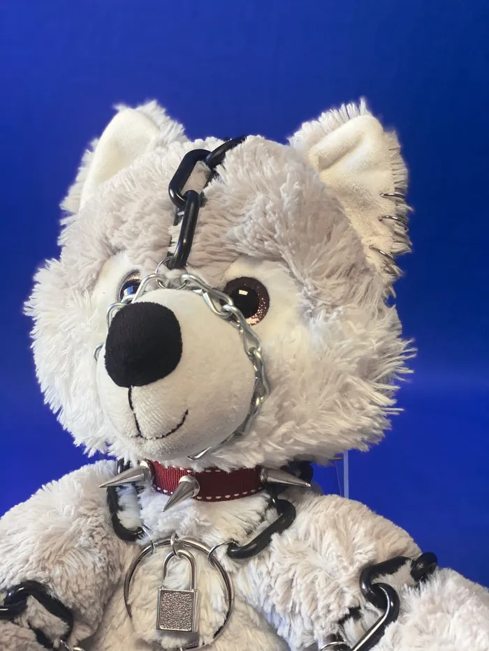 The Kinky Peach Handcuffs Restraints Wilfred the Bondage Wolf
