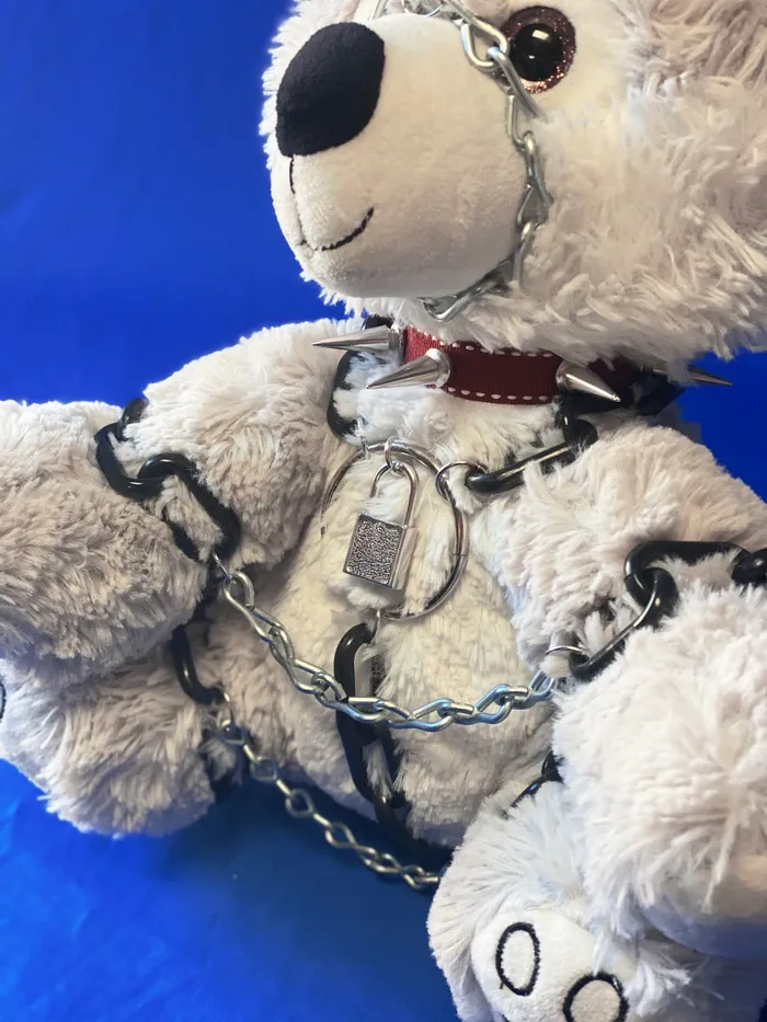 The Kinky Peach Handcuffs Restraints Wilfred the Bondage Wolf