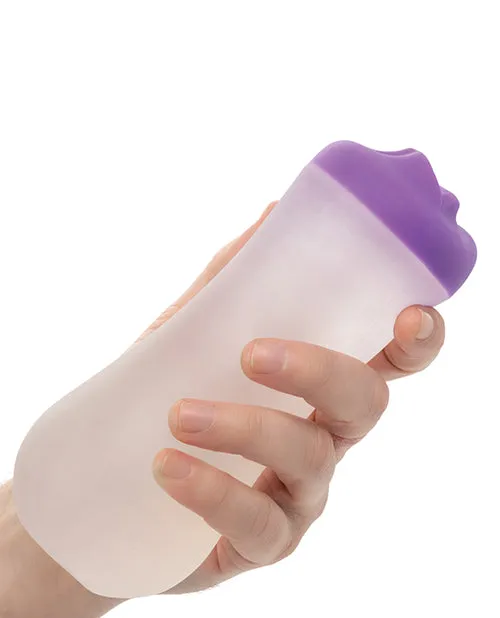 Cal Exotics Vibrators The Gripper Deep Throat Grip Purple
