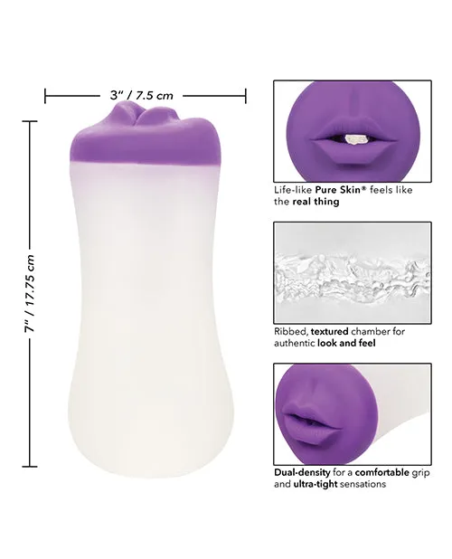 Cal Exotics Vibrators The Gripper Deep Throat Grip Purple