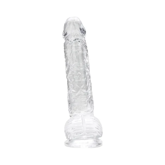 Dildos Loving Joy Loving Joy 6 Inch Dildo with Balls Clear