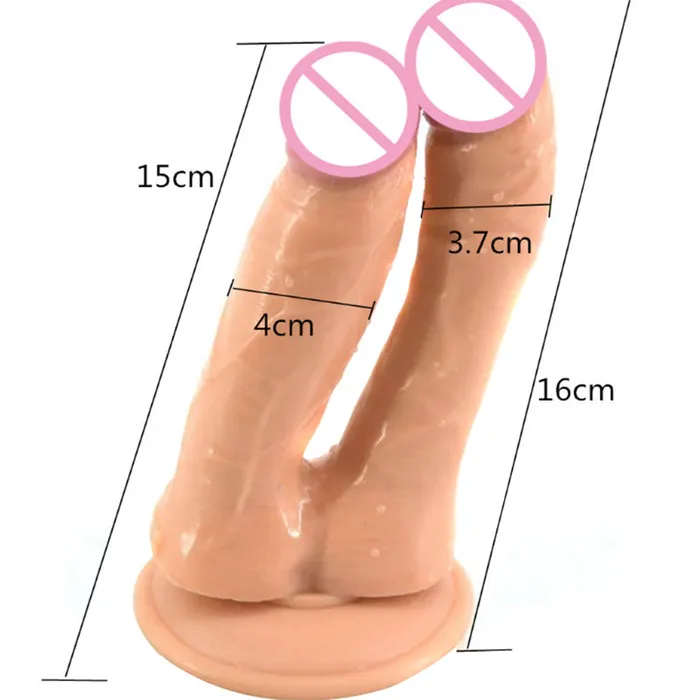Dildos Own Pleasures Double Dildo Headed Ended Penetration