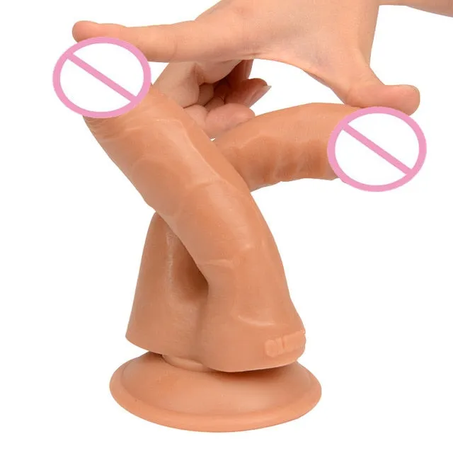 Dildos Own Pleasures Double Dildo Headed Ended Penetration
