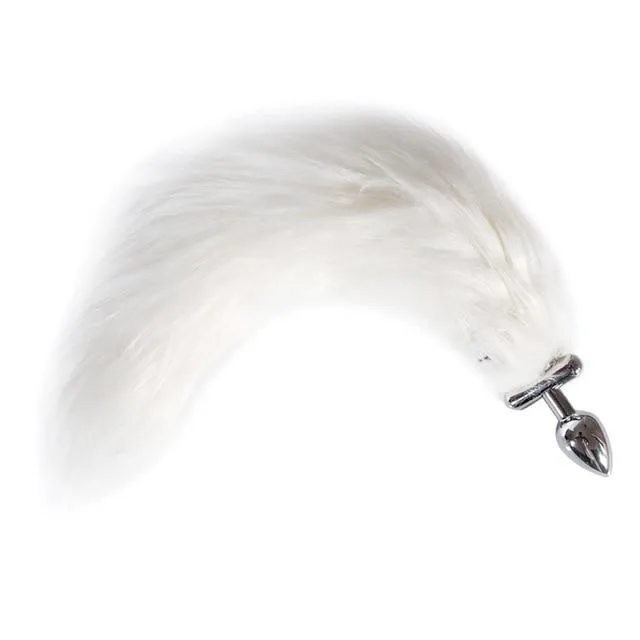 Anal House of Dasein Butt Plug Tails Glowing Fur Fox Anal Tail Butt Plug Cosplay Bdsm Pet Play Fetish