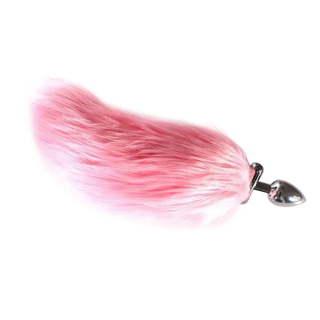 Anal House of Dasein Butt Plug Tails Glowing Fur Fox Anal Tail Butt Plug Cosplay Bdsm Pet Play Fetish