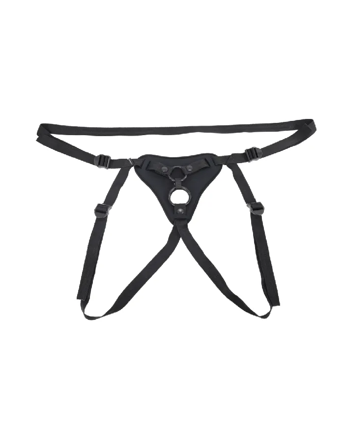 Female Sex Toys Sportsheets Dual Desires Double Penetration Strap On Harness Sportsheets