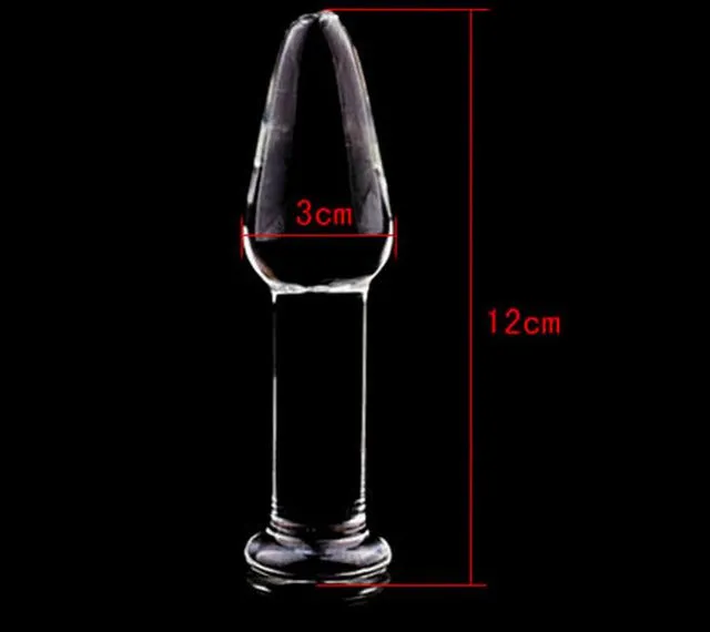 House of Dasein Anal Anal Balls Beads Sensual Glass Butt Plug Beads Different Sizes Shapes Anal Stimulation Play