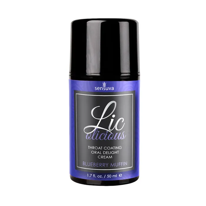 LicOLicious Bluebry Mff Oral Crm 17Oz Sensuva Vibrators