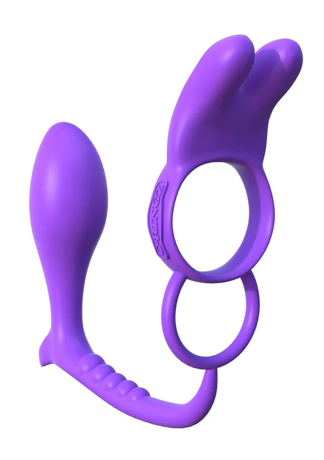 Pipedream Vibrators Fantasy CRingz Ass Gasm Vibrating Rabbit