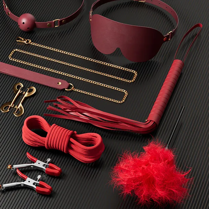 Restraint Kits Sets Product Information Color Red And Black Specifications Dress Storage House of Dasein Anal
