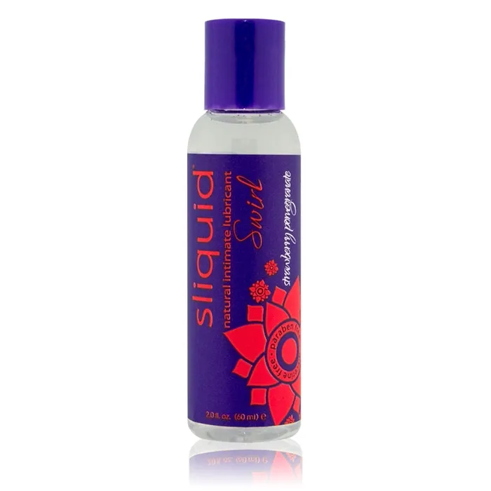 Vibrators Sliquid Sliquid Swirl Strawberry Pomegranate 2Oz
