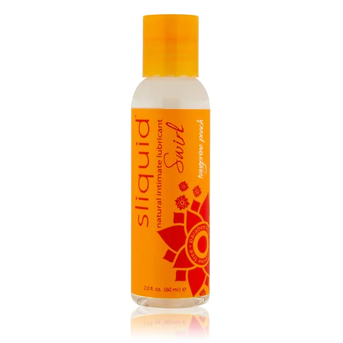 Vibrators Sliquid Sliquid Swirl Tangerine Peach 20Oz
