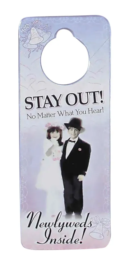 Vibrators Stay Out Newlywed Privacy Door Hanger Forum Novelties