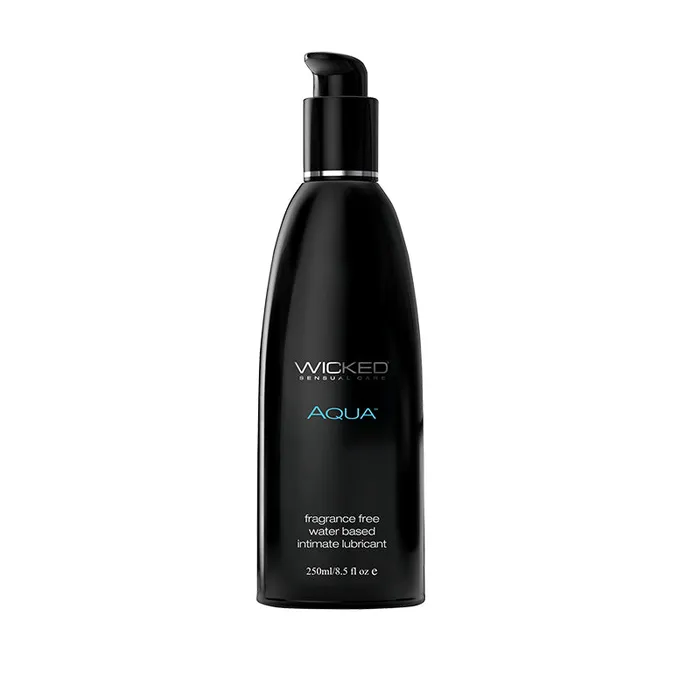 Vibrators Wicked Sensual Care Collection Wicked Aqua 85Oz Fragrance Free Lube