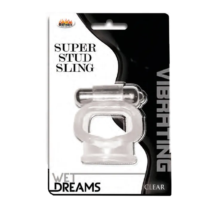 Wet Dreams Vibrating Super Stud Sling Cl Hott Products Unlimited Female Sex Toys