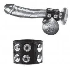 BLUELINE Male Sex Toys C B GEAR 15 INCH COCK RING WITH BALL STRAP