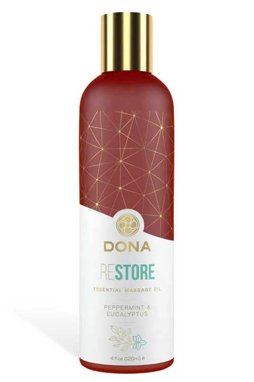 Couples DONA DONA RESTORE MASSAGE OIL Peppermint and Eucalyptus 120ml