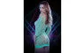 Glow In The Dark Fencenet Long Sleeve Mini Dress Lapdance Lingerie Female Sex Toys