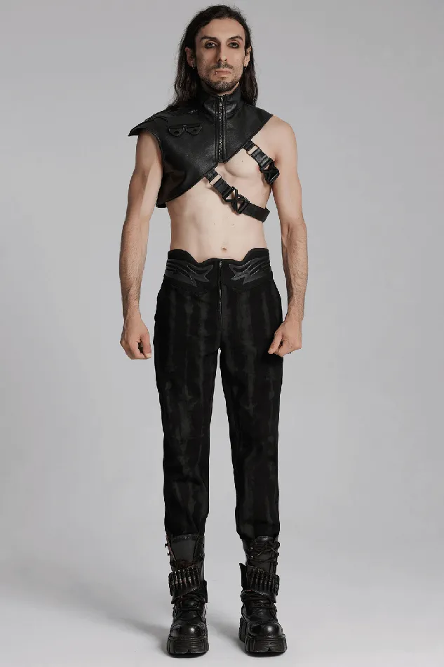 Male Sex Toys EVEs SECRETS Adjustable Buckle Cyberpunk Shoulder Armor for Bold Style