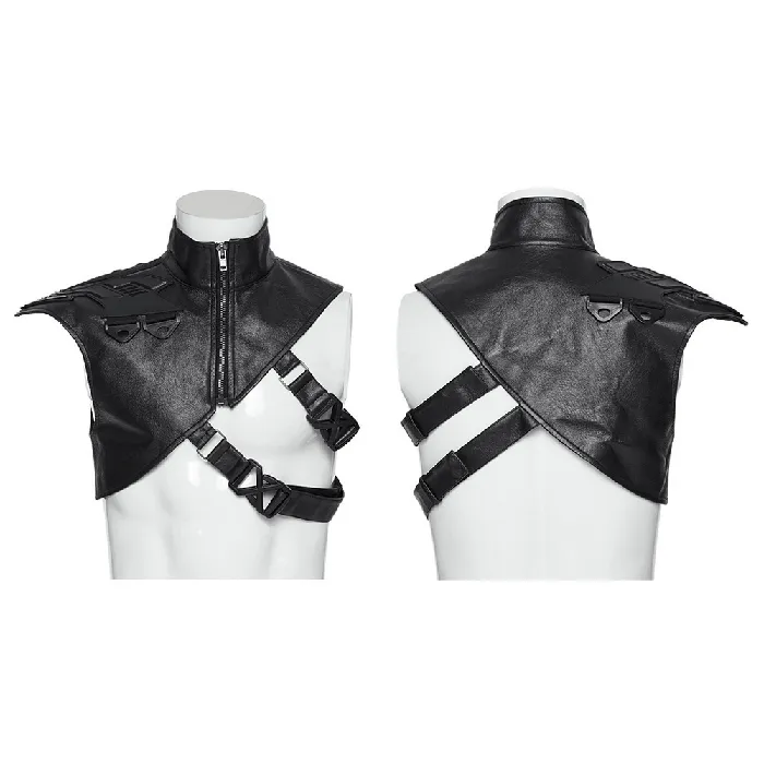 Male Sex Toys EVEs SECRETS Adjustable Buckle Cyberpunk Shoulder Armor for Bold Style