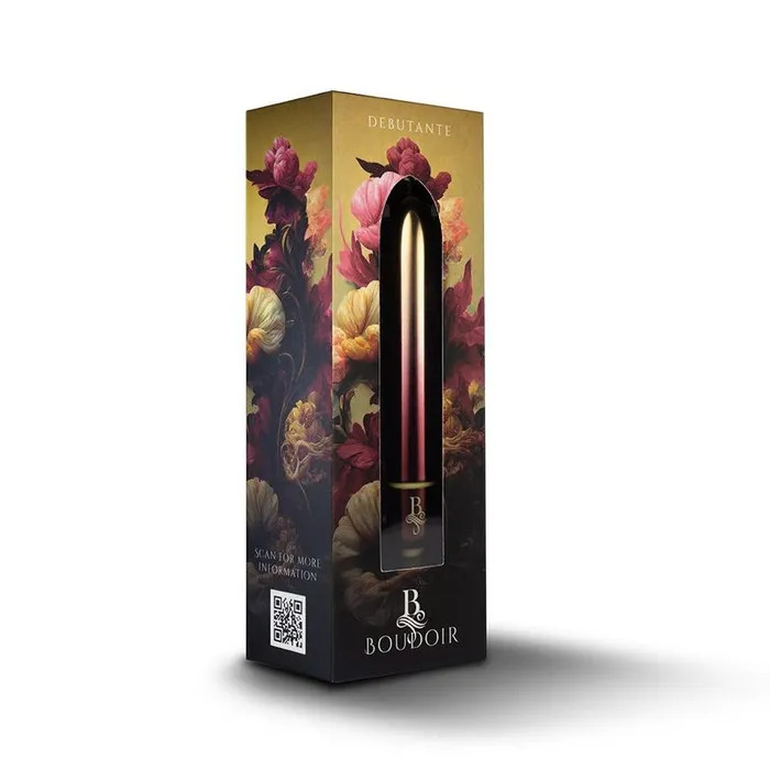Rocks Off Female Sex Toys Boudoir Debutante Vibrating Waterproof Bullet Gold by Rocks Off