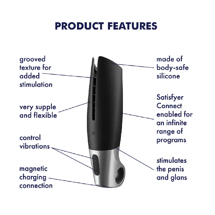 Satisfyer Power Masturbator Satisfyer Male Sex Toys