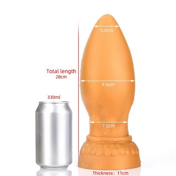 Super Huge Anal Plugs With Suction Cup Big Soft Anus Expande Toys For Men And Women EVEs SECRETS Male Sex Toys