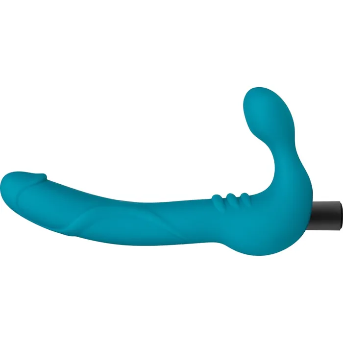 Temptasia Luna Strapless Silicone Dildo Teal Temptasia Dildos