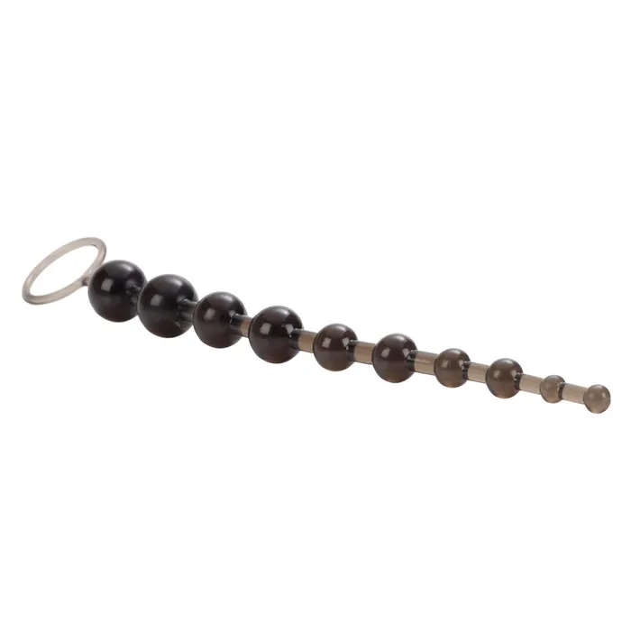 Anal CalExotics X10 Anal Beads Black