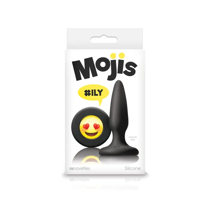 Anal Mojis ILY Anal Plug Black NS Novelties