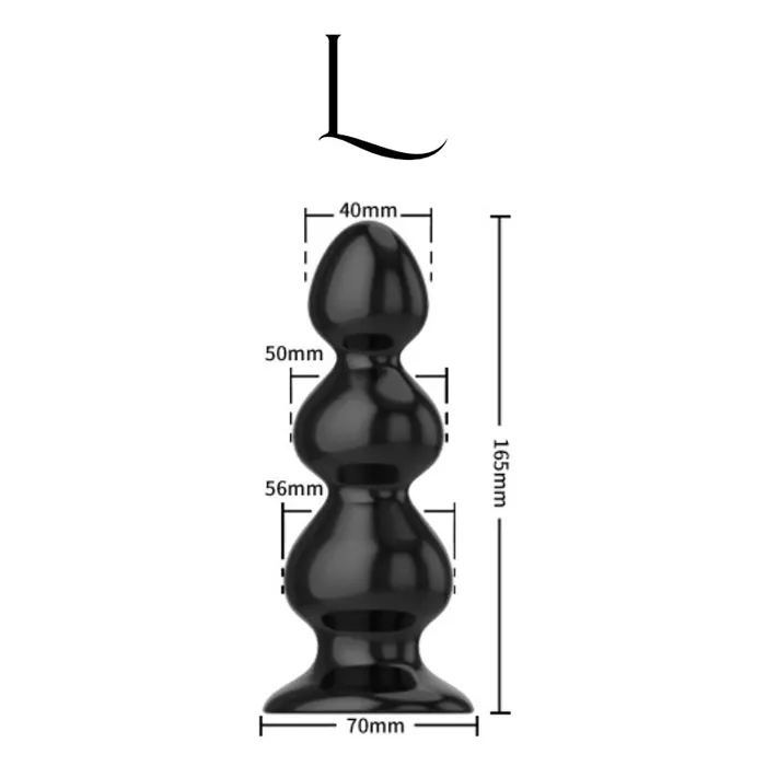 Anal Plug Small to Huge FRISKY BUSINESS SG Male Sex Toys