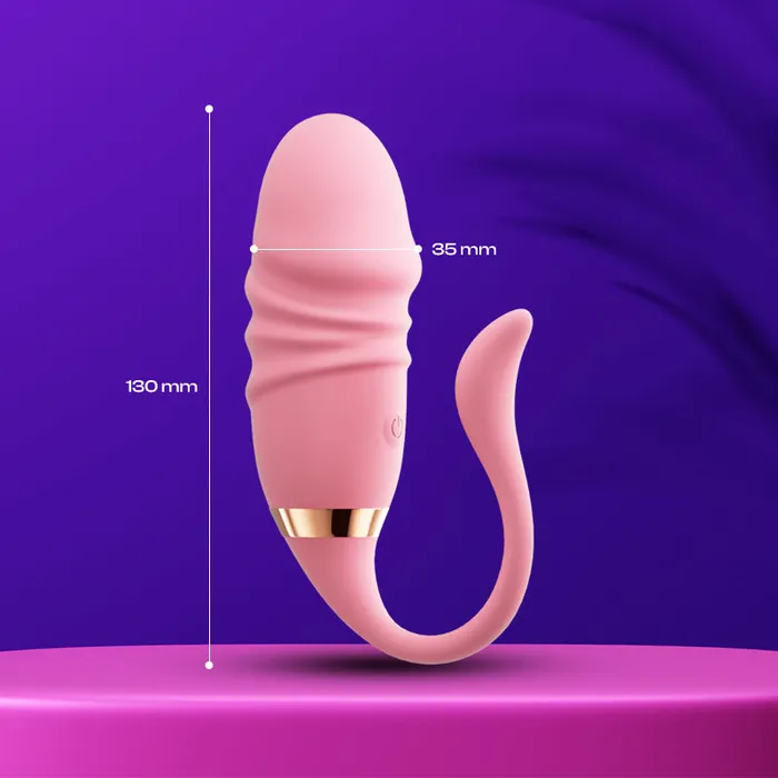 Female Sex Toys FRISKY BUSINESS SG Jumper Joy APP Control Thrusting Egg Vibrator