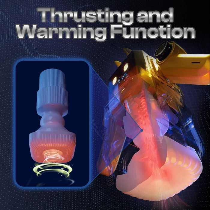 Male Sex Toys FRISKY BUSINESS SG Mech Power Automatic Thrusting Masturbator APP Control