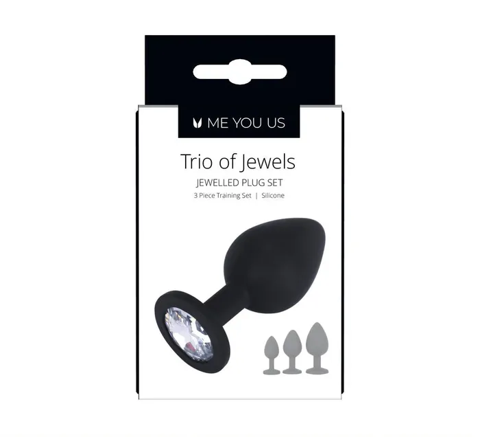 ME YOU US Anal Trio of Jewels Butt Plug Set