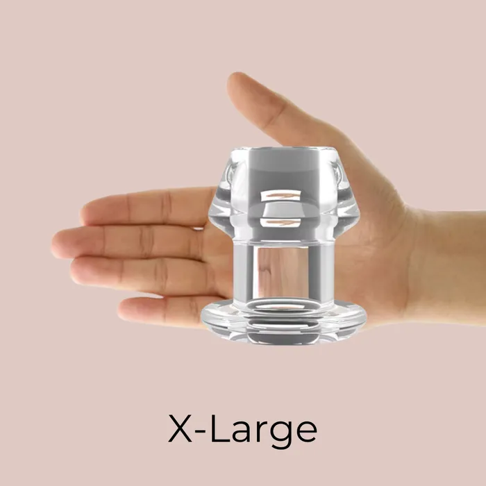 Silicone Tunnel Anal Plug House of Chastity Male Sex Toys