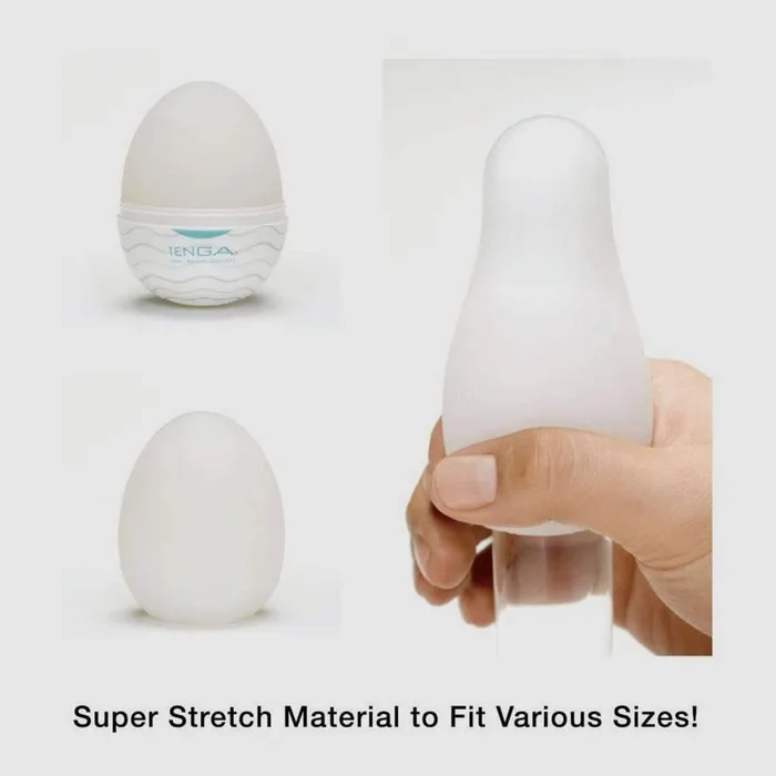 Tenga Tenga EGG Wavy II Masturbator Male Sex Toys Tenga Tenga EGG Wavy II Masturbator Male Sex Toys