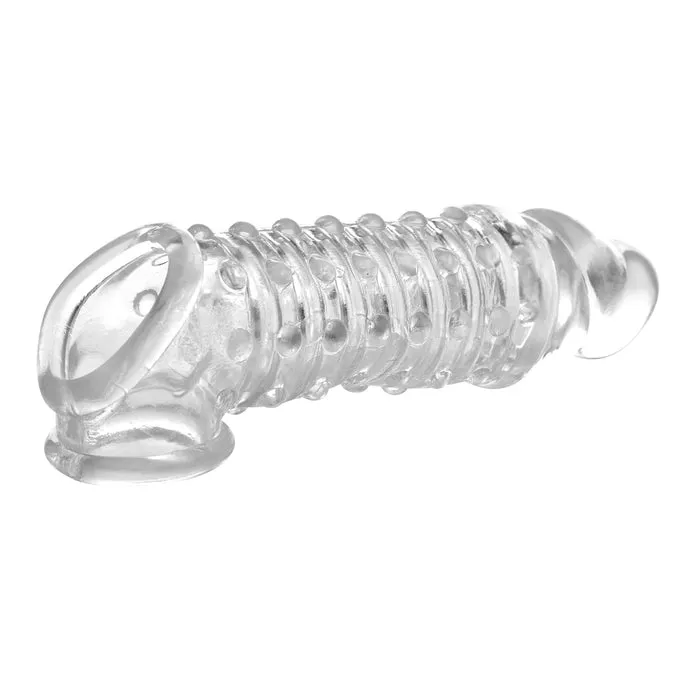 XR Brands 15 Inch Penis Enhancer Sleeve Clear Male Sex Toys XR Brands 15 Inch Penis Enhancer Sleeve Clear Male Sex Toys